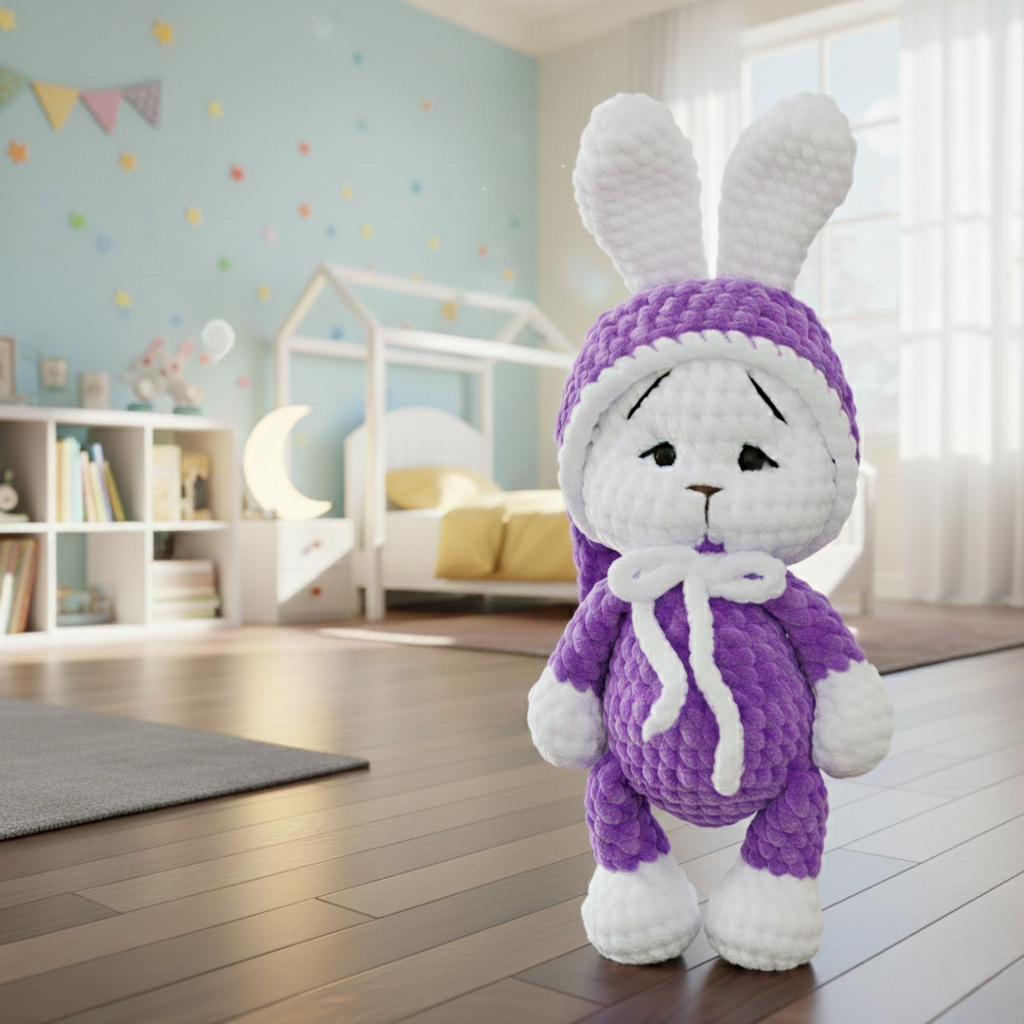 Amigurumi Plush Bunny Crochet Pattern – PDF Tutorial