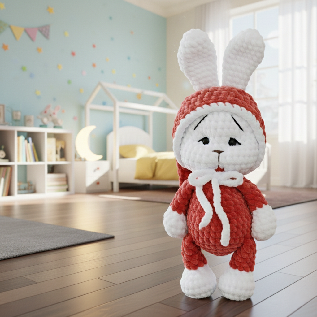 Amigurumi Plush Bunny Crochet Pattern – PDF Tutorial