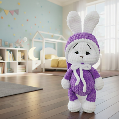 Amigurumi Plush Bunny Crochet Pattern – PDF Tutorial